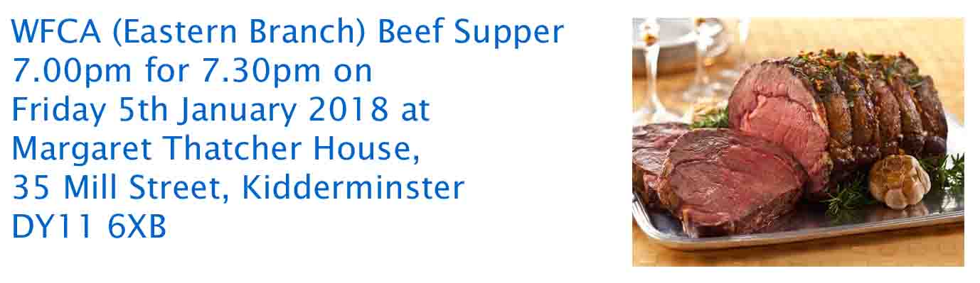 Beef Supper at Margaret Thatcher House
