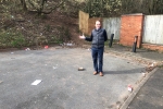 Marcus raises concerns with litter on Spennells Estate